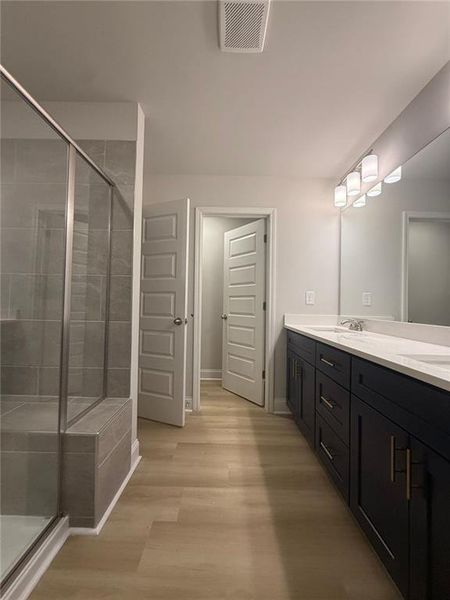 Furnished interior view inside a new home in Porter Reserve, Decatur (Image 8). Furnished interior view inside a new home in Porter Reserve, Decatur (Image 8).