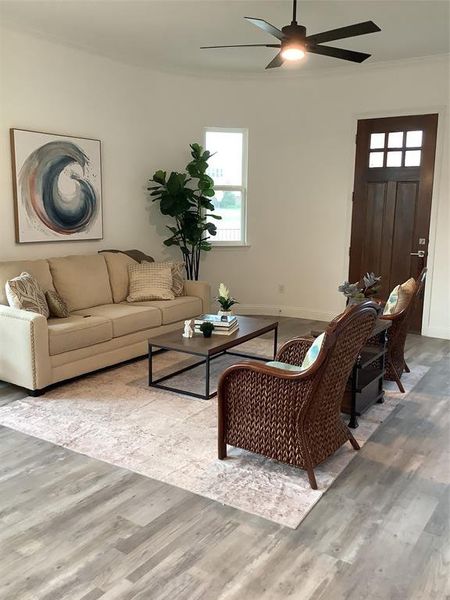 Model home. Model home.