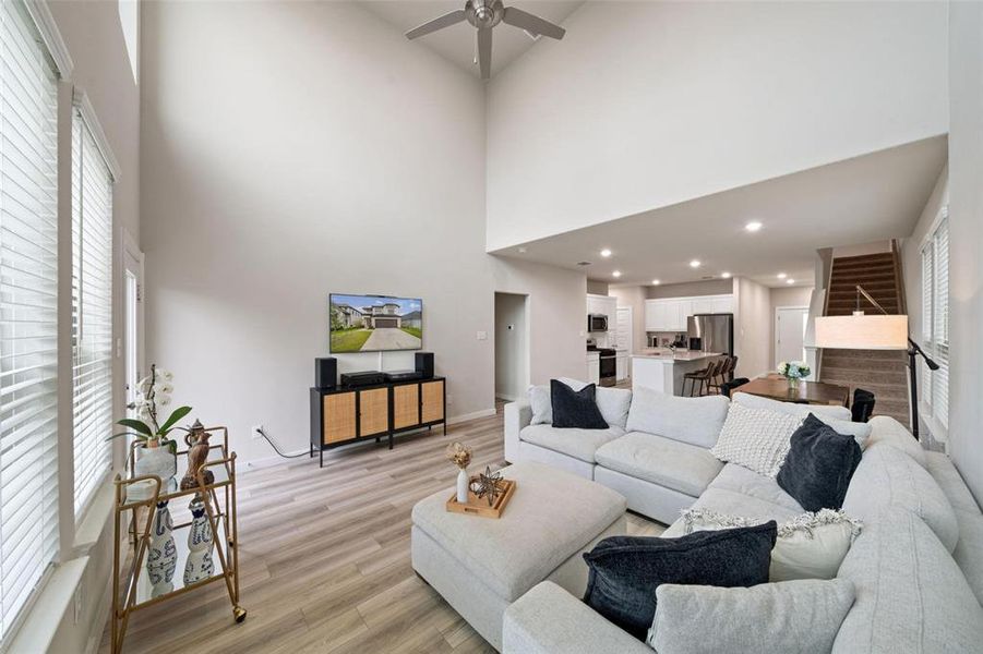 Furnished interior view inside a new home in Eastridge, McKinney (Image 17).