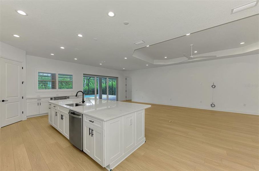 Furnished interior view inside a new home in , Venice (Image 10).