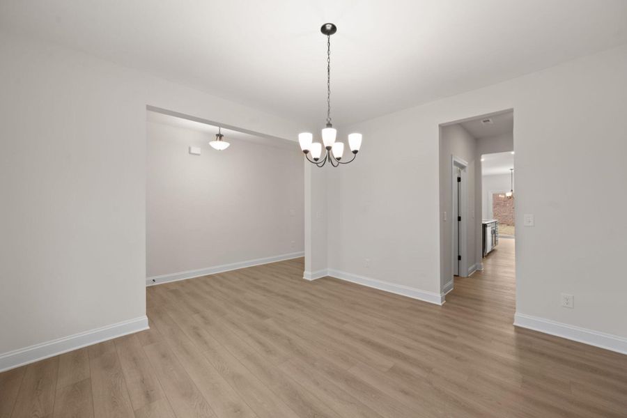 Spacious, unfurnished interior of a new home in Pisgah Park, Kernersville (Image 24).