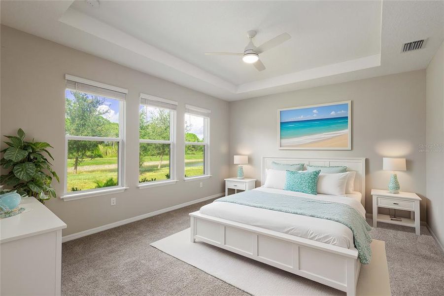 Furnished interior view inside a new home in , Nokomis (Image 15).