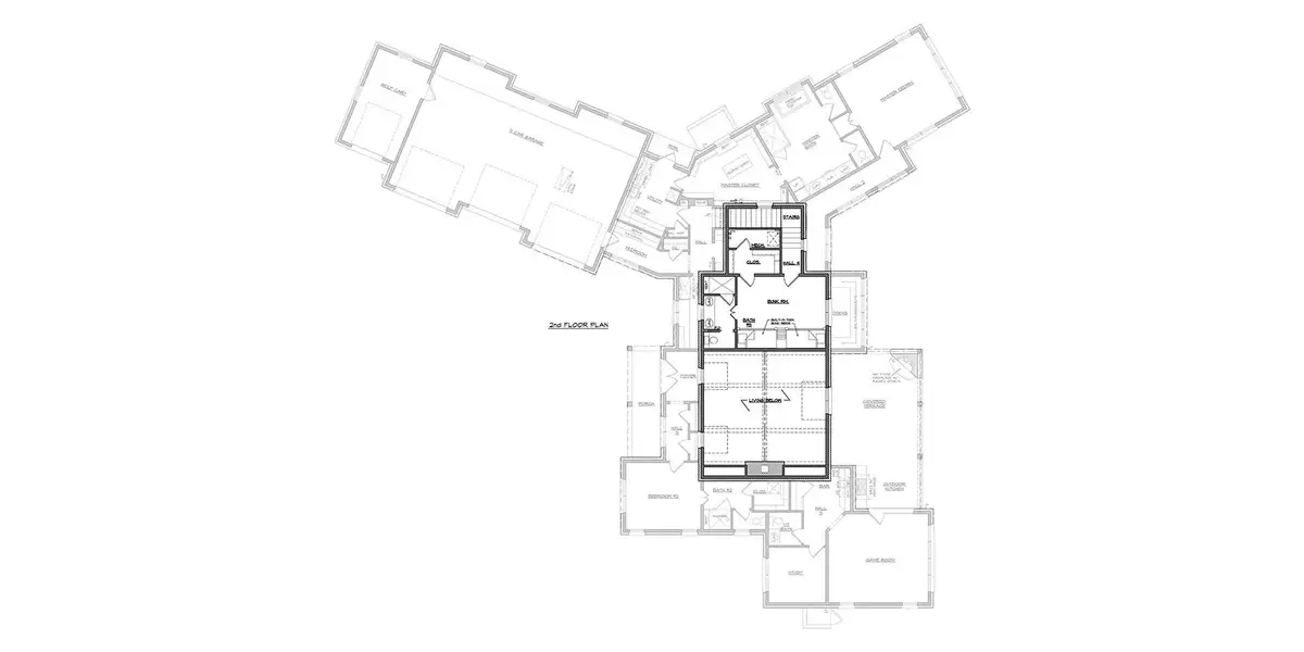 2D floor plan layout of this home in , Fredericksburg, TX (Image 3).