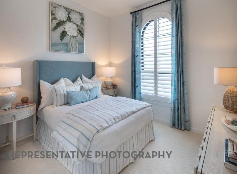 Furnished interior view inside a new home in Trinity Falls, McKinney (Image 17). Furnished interior view inside a new home in Trinity Falls, McKinney (Image 17).
