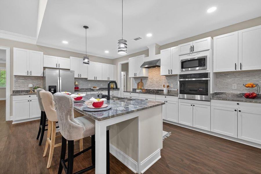 Furnished interior view inside a new home in , Oxford (Image 15).