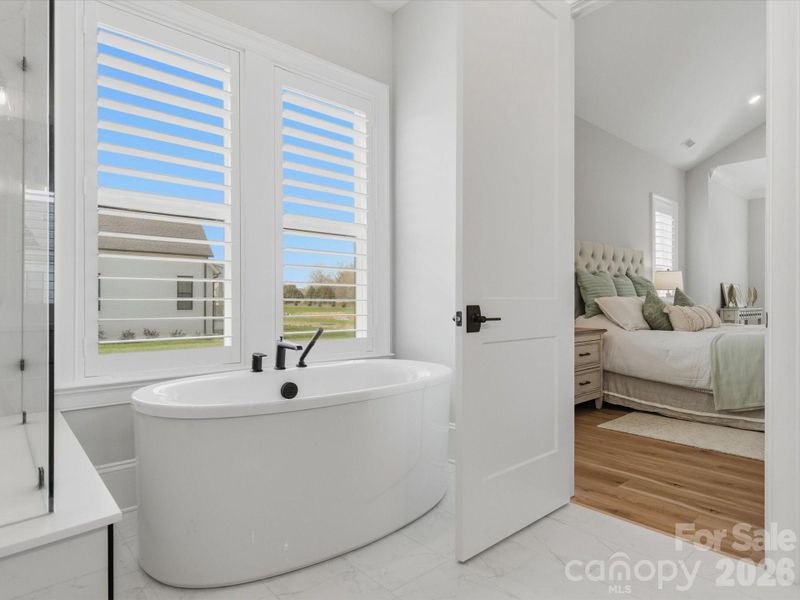 Furnished interior view inside a new home in Broadmoor at Marvin, Marvin (Image 35).