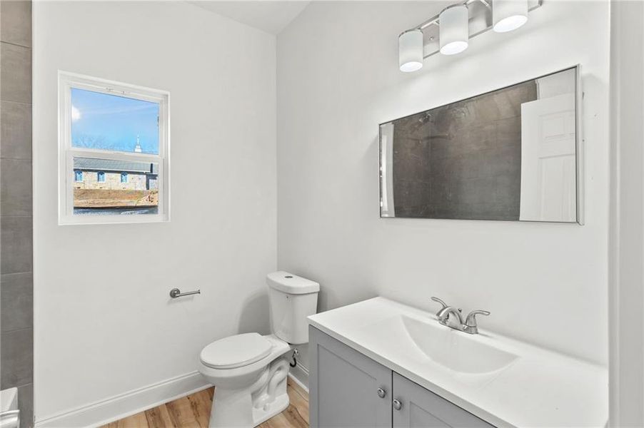 Furnished interior view inside a new home in , Toccoa (Image 5). Furnished interior view inside a new home in , Toccoa (Image 5).