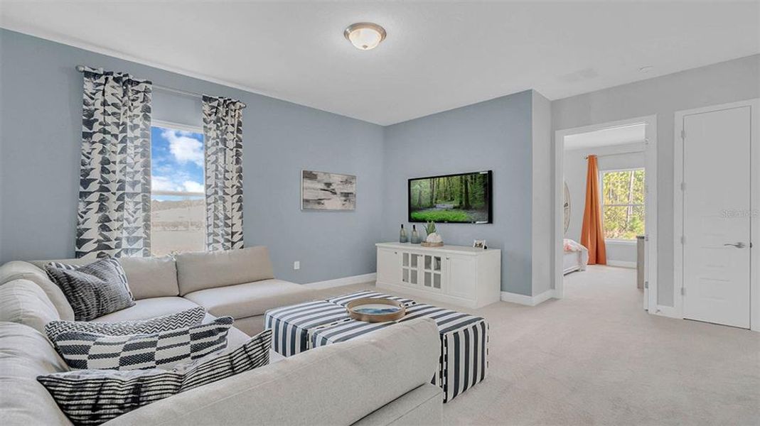 Furnished interior view inside a new home in Buena Lago, St. Cloud (Image 8).