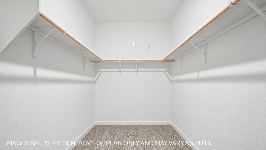 Representative unfurnished interior of a home built from the The Naples by D.R. Horton in Rosenbusch Ranch, Leander (Image 20).