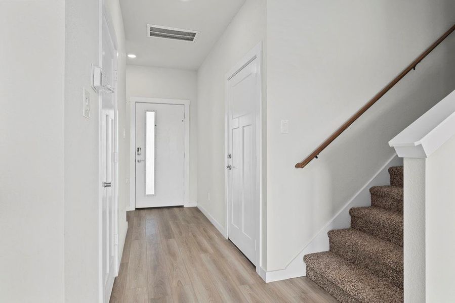 Spacious, unfurnished interior of a new home in West Canyon Trails, Belton (Image 15). Spacious, unfurnished interior of a new home in West Canyon Trails, Belton (Image 15).