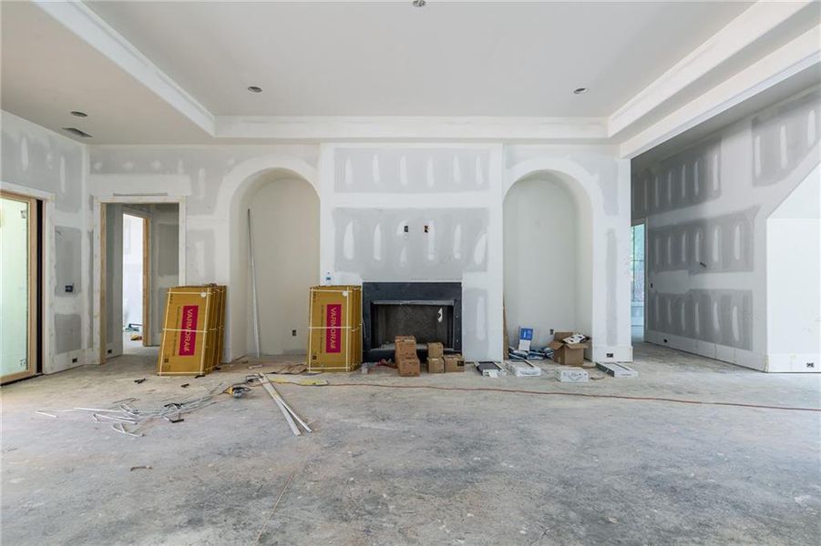 In-progress construction of a new home in , Alpharetta, GA (Image 4). In-progress construction of a new home in , Alpharetta, GA (Image 4).