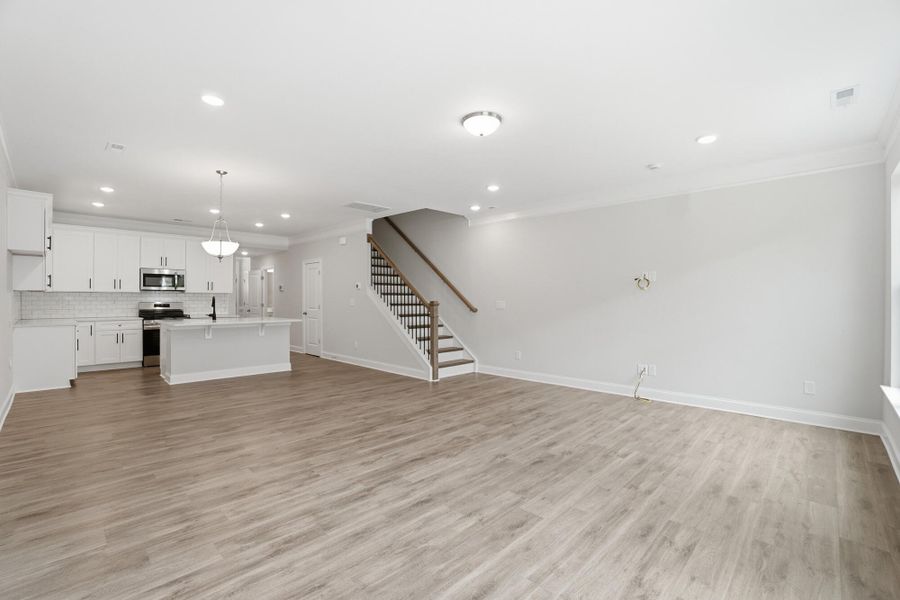 Spacious, unfurnished interior of a new home in Harrisburg Village Townhomes, Harrisburg (Image 21).