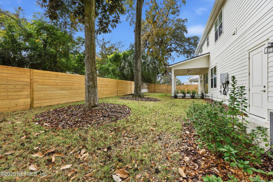 Exterior details and patio area of a home in , Neptune Beach (Image 31). Exterior details and patio area of a home in , Neptune Beach (Image 31).