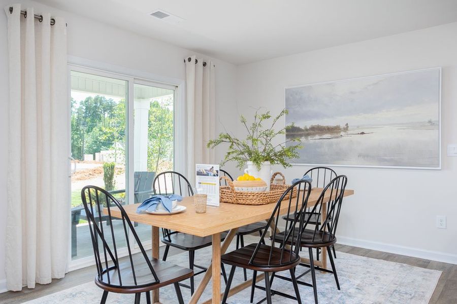 Representative furnished interior of a home built from the Cali by D.R. Horton in Havencrest, Greensboro (Image 11).