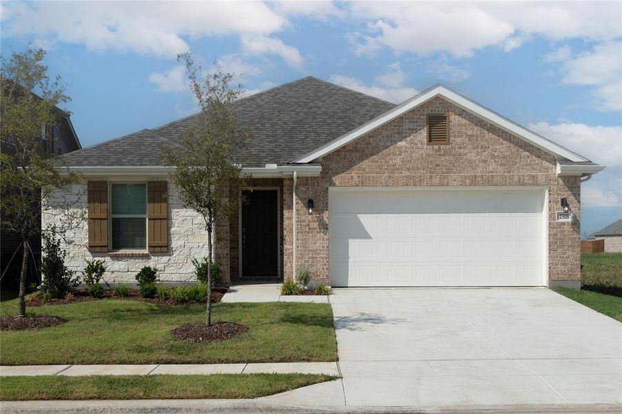 Beazer Homes Verandah Teton floorplan. Beazer Homes Verandah Teton floorplan.