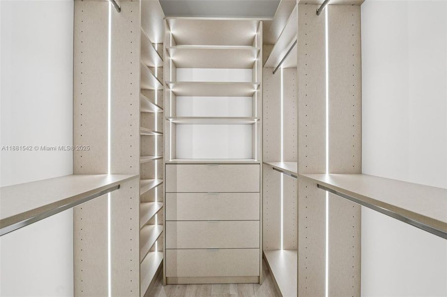 Primary Bedroom Walk-in Closet