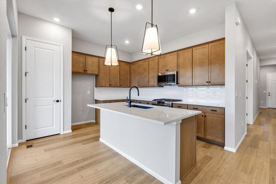 Furnished interior view inside a new home in The Manors Collection at Golden Overlook, Golden (Image 6).