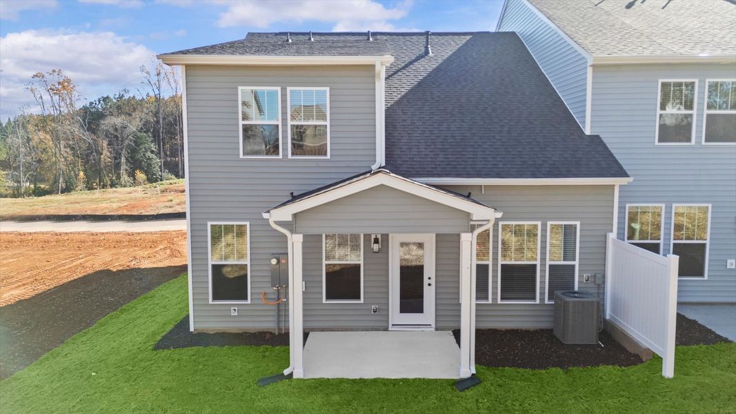 Vibrant home exterior in a thoughtfully planned community near city conveniences