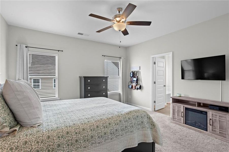 Furnished interior view inside a new home in , Cartersville (Image 24).