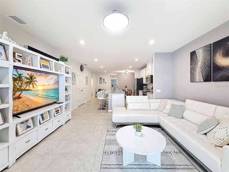 Furnished interior view inside a new home in Park Ridge Villas, Spring Hill (Image 37).
