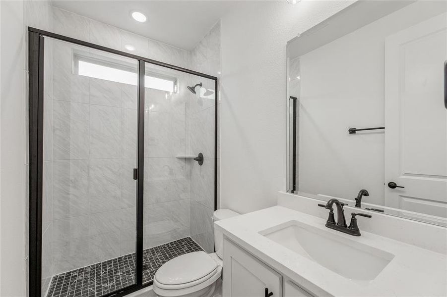 Furnished interior view inside a new home in Willow Wood, McKinney (Image 6).