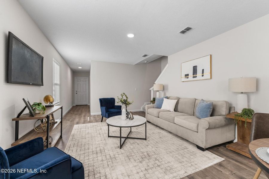 Furnished interior view inside a new home in , Jacksonville (Image 7).