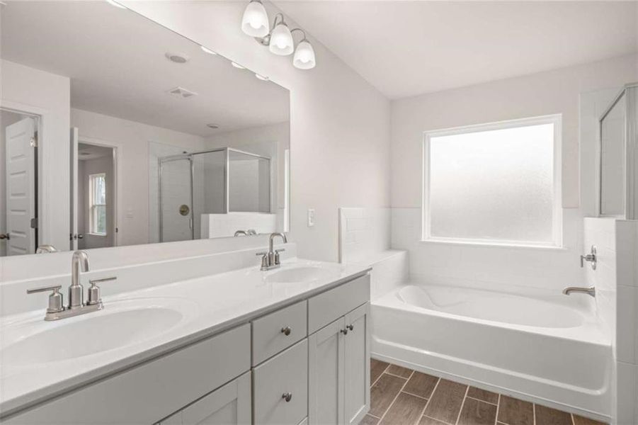 Furnished interior view inside a new home in Wildwood, Covington (Image 13).