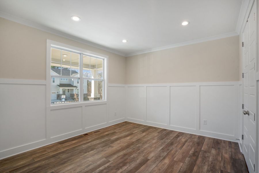 Representative unfurnished interior of a home built from the Olympic by Mattamy Homes in Magnolia Park, Garner (Image 20).