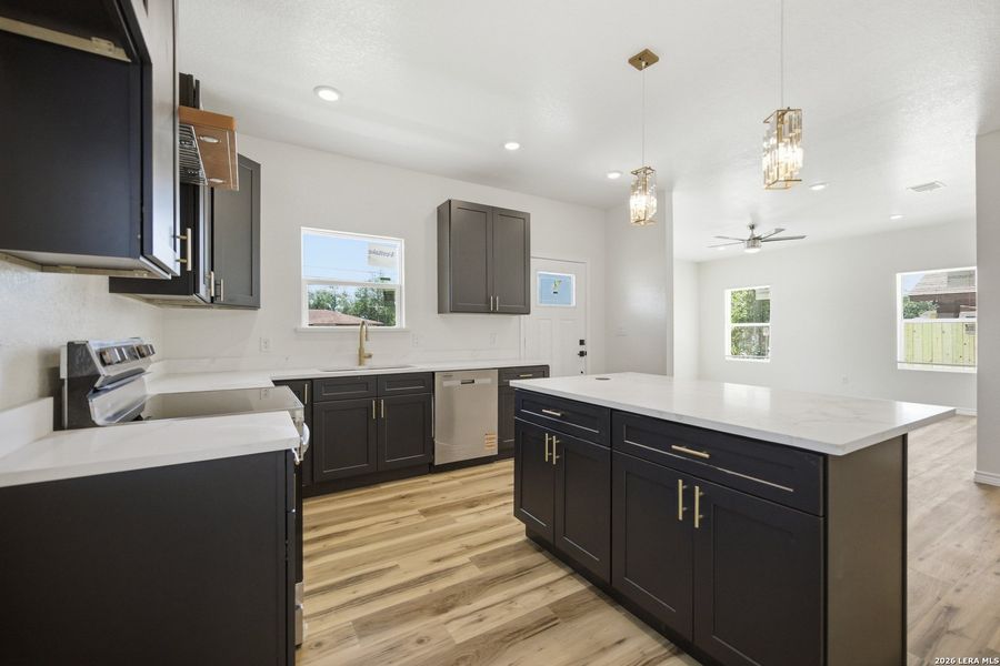 Furnished interior view inside a new home in , San Antonio (Image 10).