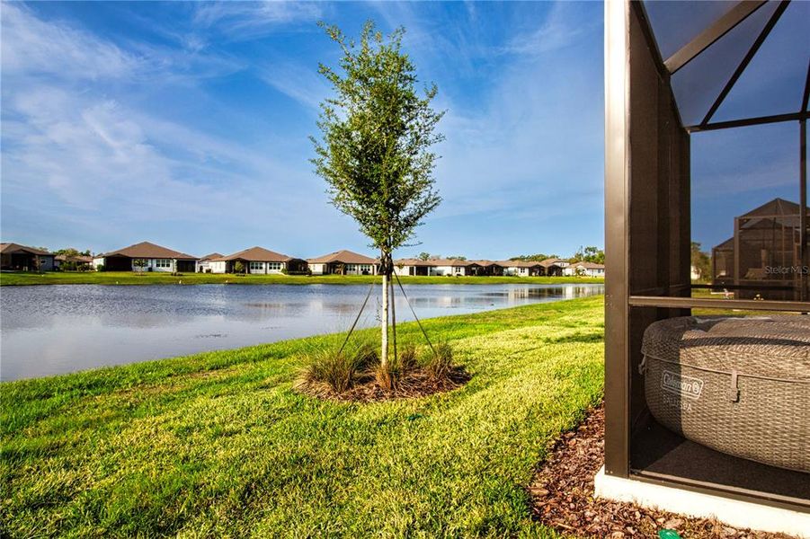 Exterior details and patio area of a home in Del Webb BayView, Parrish (Image 25).
