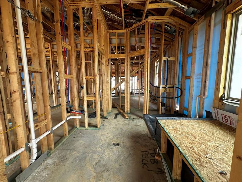 Primary Bath - Double vanity, soaking tub with a separate shower.