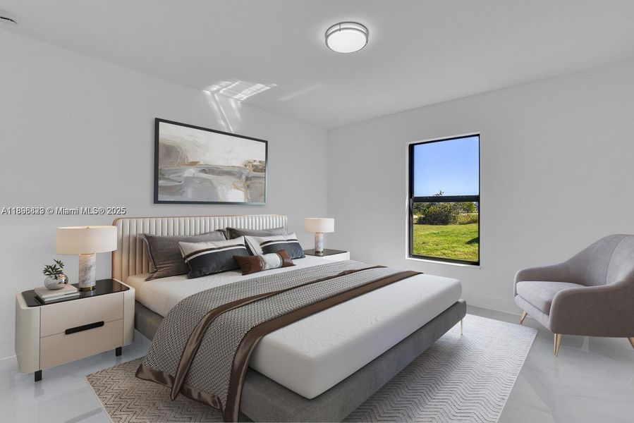 Furnished interior view inside a new home in , Lehigh Acres (Image 6).