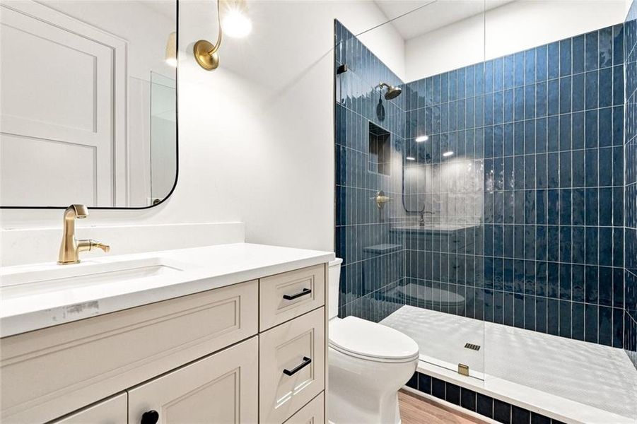 Furnished interior view inside a new home in , Canton (Image 22).