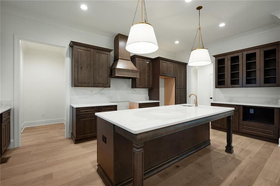 Furnished interior view inside a new home in , Calhoun (Image 7).