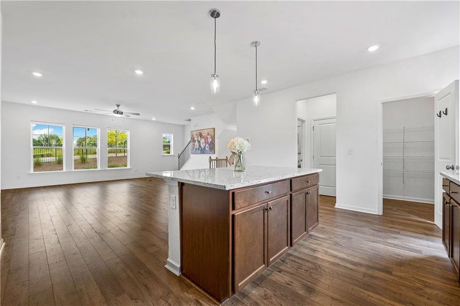 Furnished interior view inside a new home in , Tucker (Image 9).