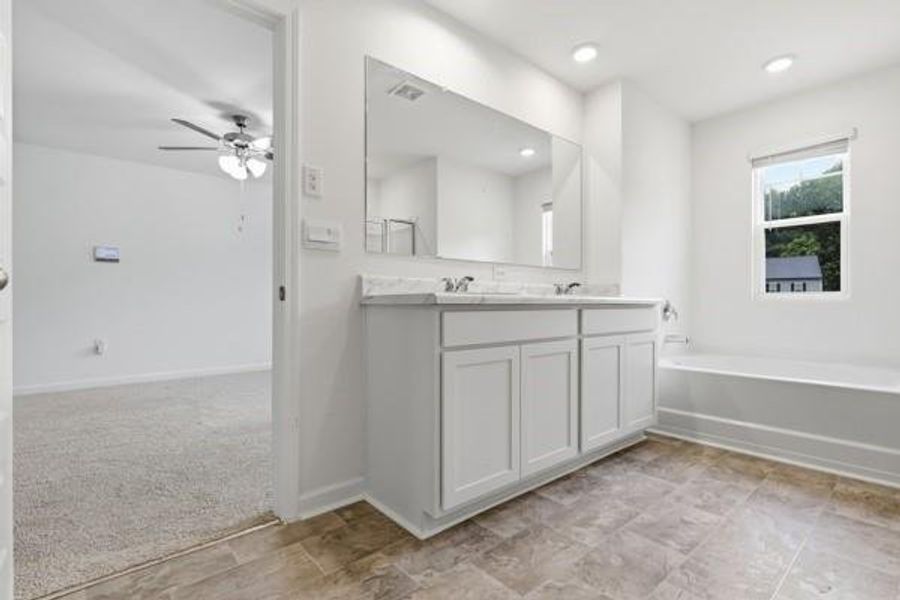 Furnished interior view inside a new home in , Atlanta (Image 7).