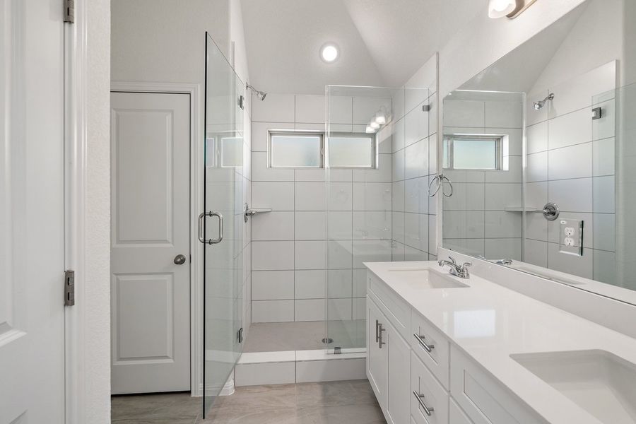 Furnished interior view inside a new home in The Hills of Bear Creek, Manchaca (Image 25).