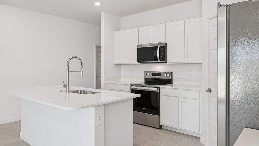 Furnished interior view inside a new home in Desert Moon Estates, Buckeye (Image 6).