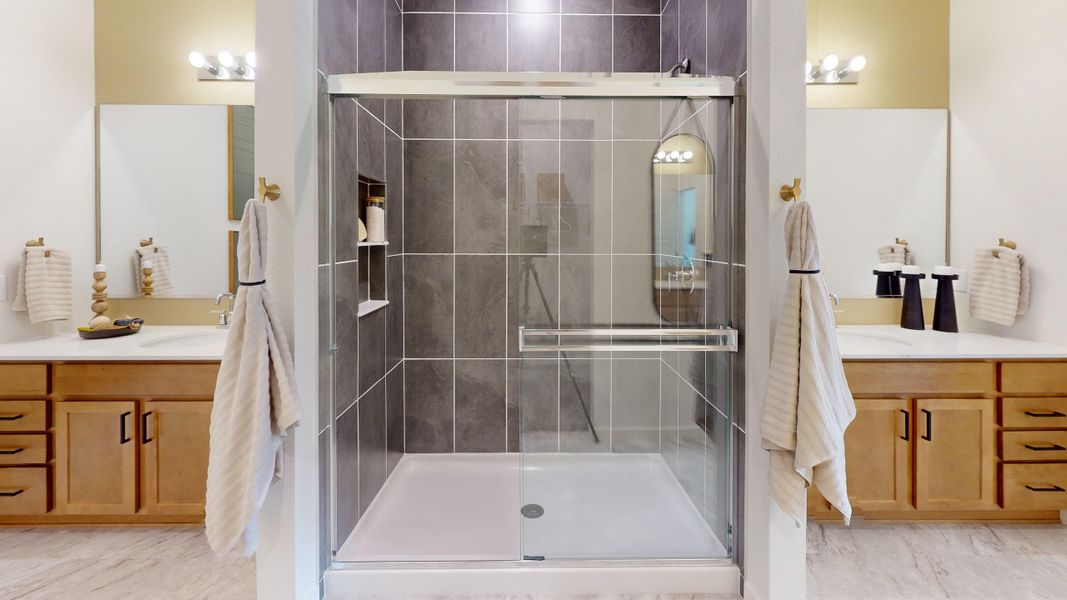 Furnished interior view inside a new home in Hudson Hills, Hudson (Image 11). Furnished interior view inside a new home in Hudson Hills, Hudson (Image 11).