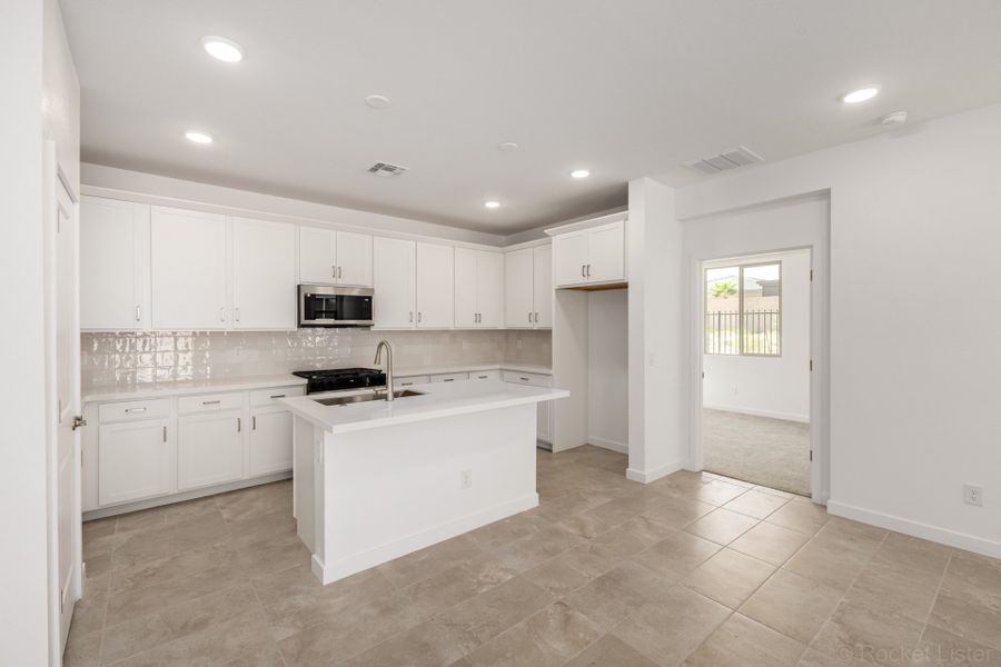 Furnished interior view inside a new home in Mira Vista at Victory, Buckeye (Image 4).