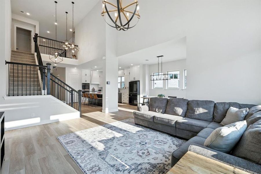 Furnished interior view inside a new home in , Argyle (Image 4). Furnished interior view inside a new home in , Argyle (Image 4).