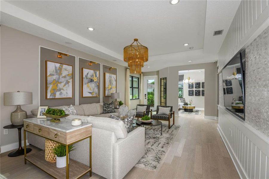 Furnished interior view inside a new home in Cresswind Lakewood Ranch, Lakewood Ranch (Image 4).