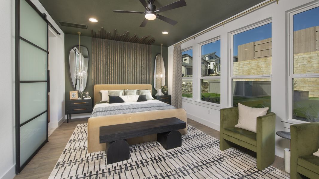 Representative furnished interior of a home built from the 2412E by Perry Homes in The Parklands 40'/50', Schertz (Image 4).