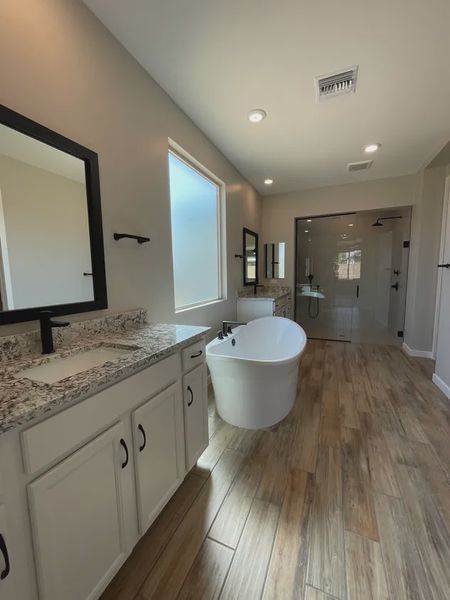 Furnished interior view inside a new home in Acacia at Santana, Yuma (Image 6).