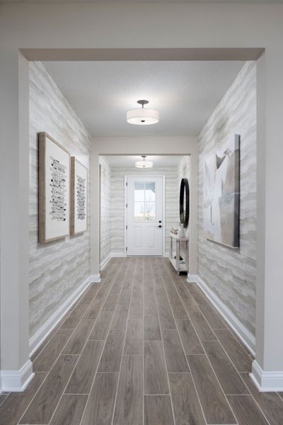 Representative unfurnished interior of a home built from the Hawkin by Mattamy Homes in Lakes at Bella Lago, Green Cove Springs (Image 14).