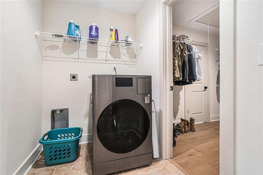 Furnished interior view inside a new home in , Marietta (Image 32).