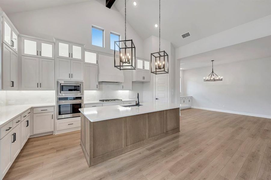 Furnished interior view inside a new home in Northshore at Lakewood Village - Garden Series, Lakewood Village (Image 10). Furnished interior view inside a new home in Northshore at Lakewood Village - Garden Series, Lakewood Village (Image 10).