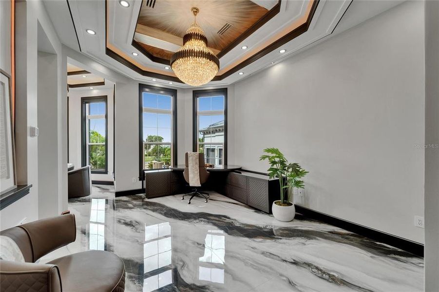 Furnished interior view inside a new home in , Apollo Beach (Image 73).
