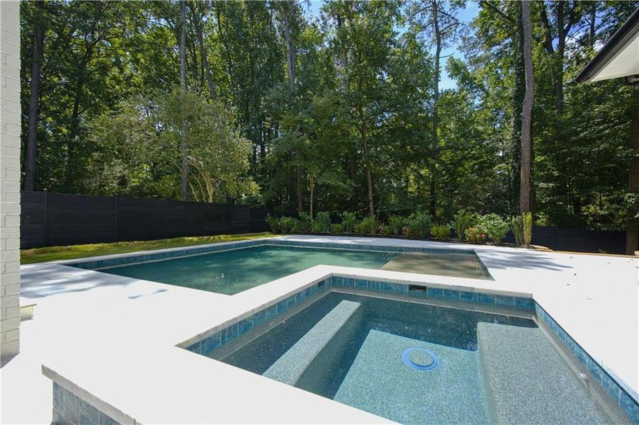 Exterior details and patio area of a home in , Atlanta (Image 4).