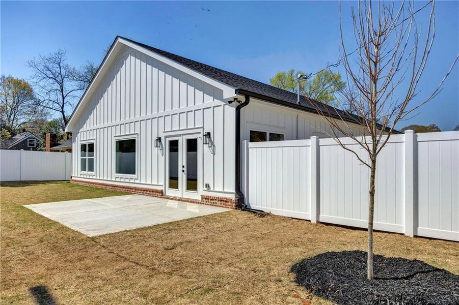 Exterior details and patio area of a home in , Covington (Image 3).